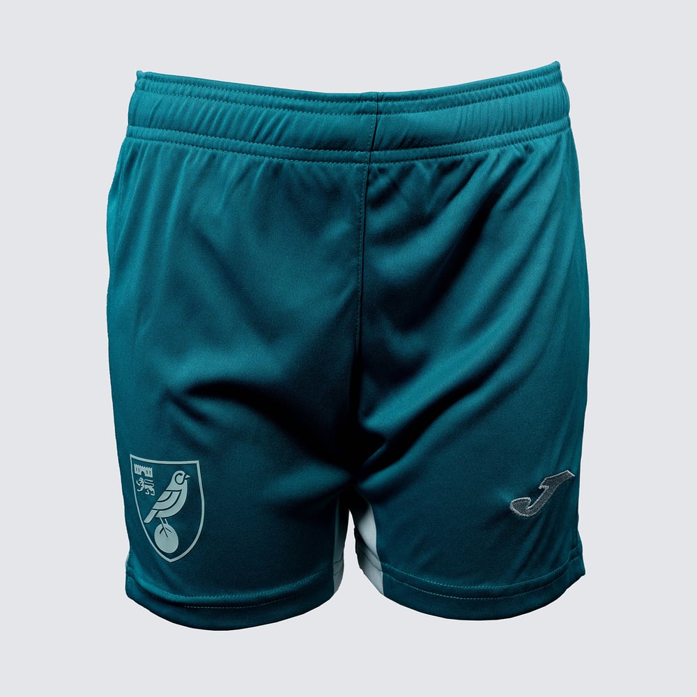 Kind Norwich City 2024/25 Dritt Authentische Trainingsspielshorts