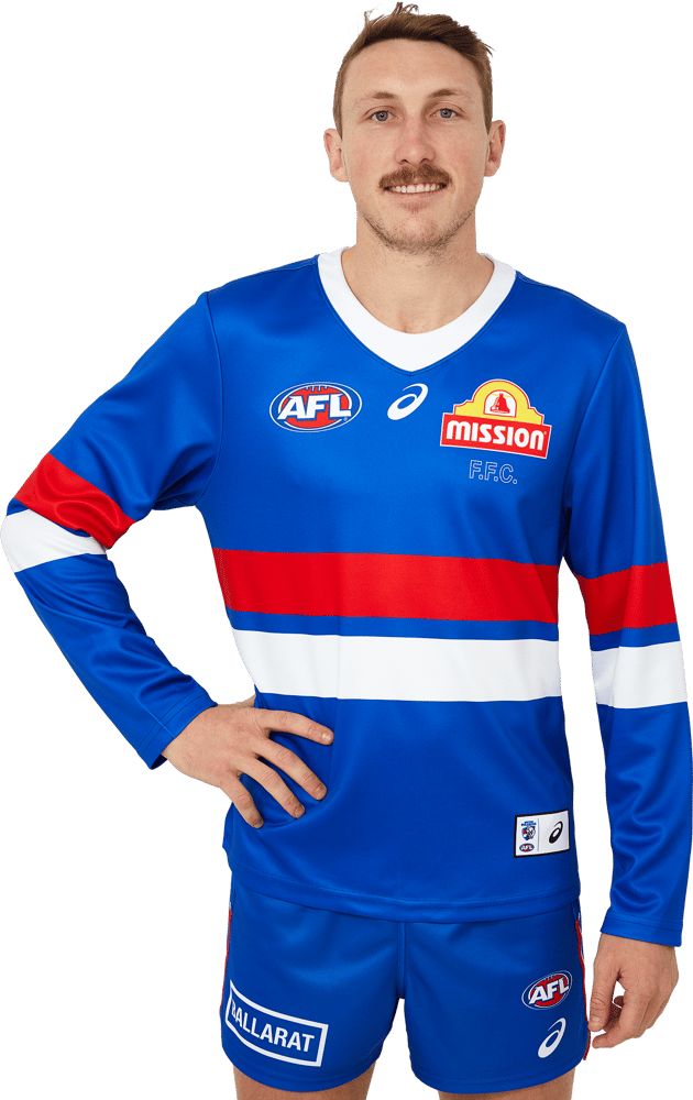Kid's Western Bulldogs 2024 Home Long Sleeve Guernsey