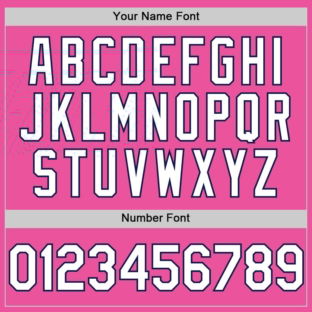 Sleeveless Pink Baseball Custom Jersey White-Navy Authentic