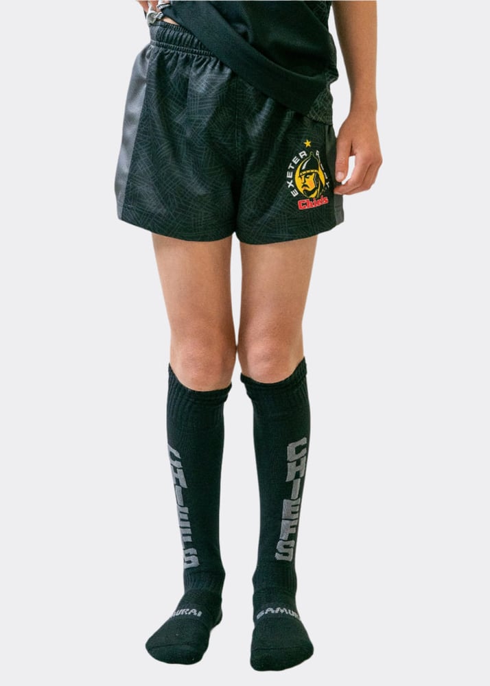 Kid's Exeter Chiefs 2024/25 Home Shorts