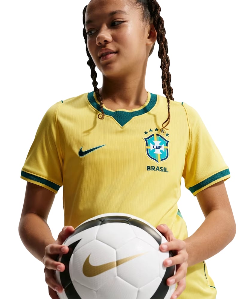 Bambino Maglia Home Coppa del Mondo 2026 Brasile