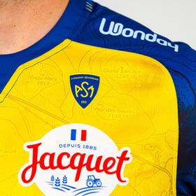Men's ASM Clermont 2024/25 Home Authentic Shirt