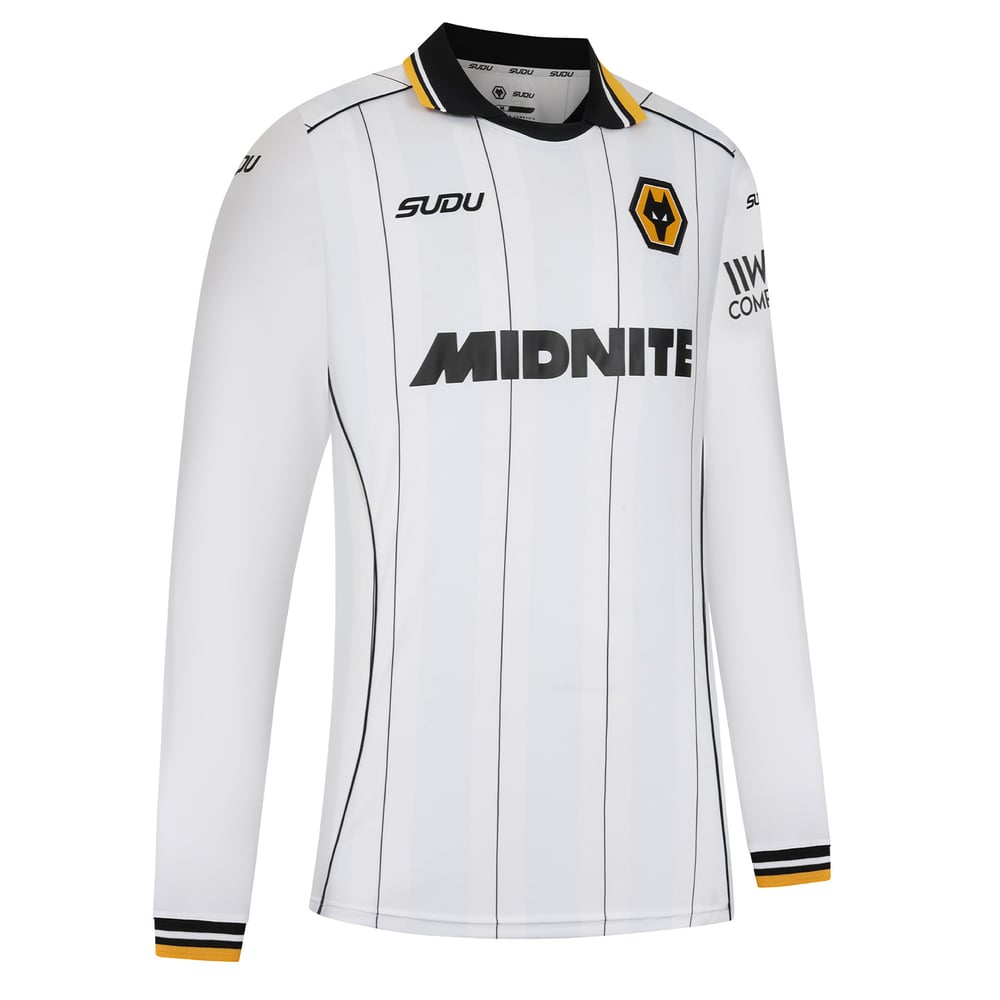Kinder Wolverhampton Wanderers 2026/27 Auswärts-Langarmtrikot