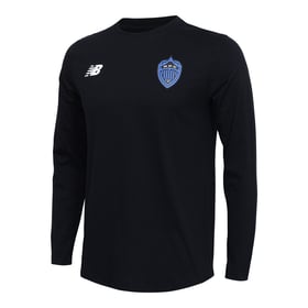 Maillot casual à manches longues troisième homme Auckland FC 2024/25 - Noir