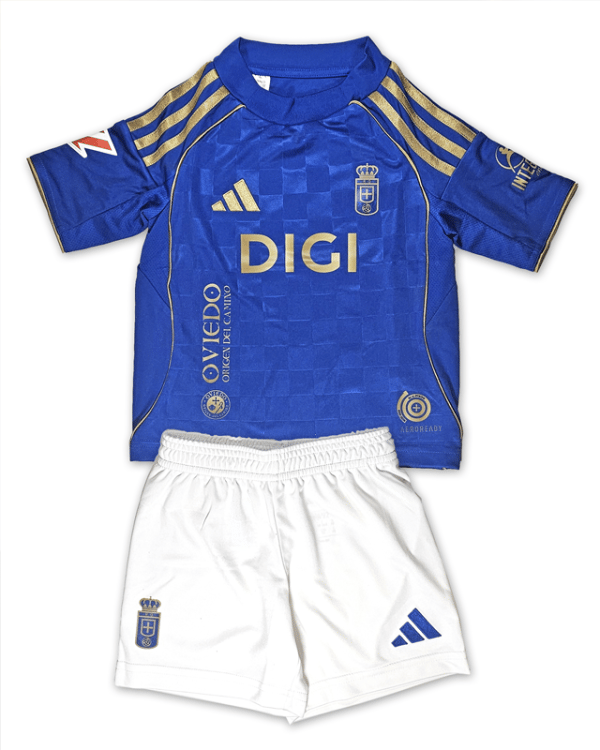 Kinder Real Oviedo 2025/26 Heimspiel‑Set