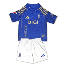 Kid's Real Oviedo 2025/26 Home Kit