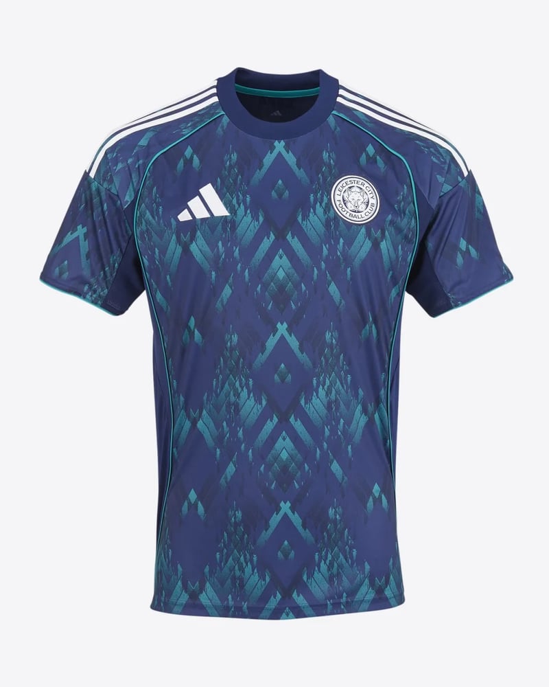 Damen Leicester City 2025/26 Auswärtstrikot Ohne Sponsor