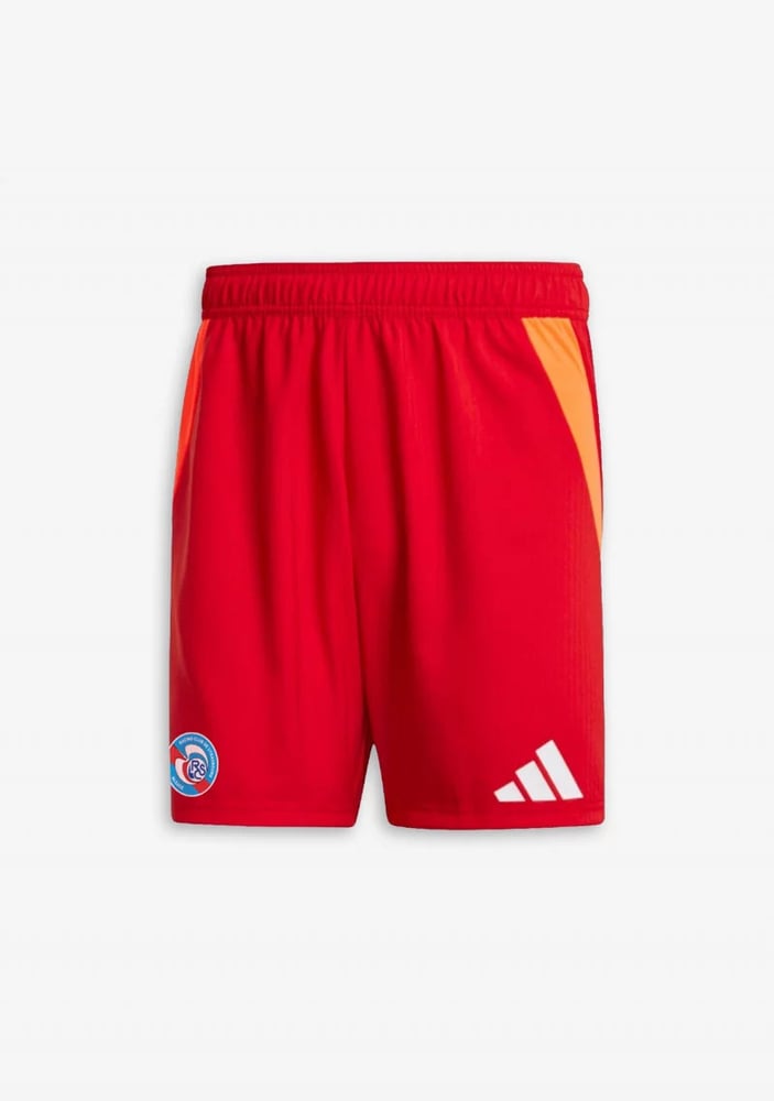 Herren Straßburg 2024/25 Drittes Authentisch Training Shorts – Rot