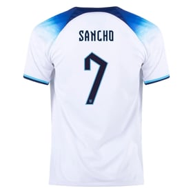 Jadon Sancho #7 England Heimtrikot Weltmeisterschaft 2022
