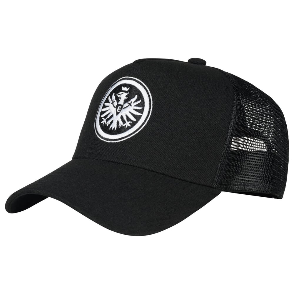 Eintracht Frankfurt Basic Logo White Trucker Cap