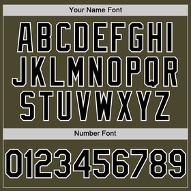 To Black-White Baseball Authentic Salute Custom Sleeveless Olive Jersey Service