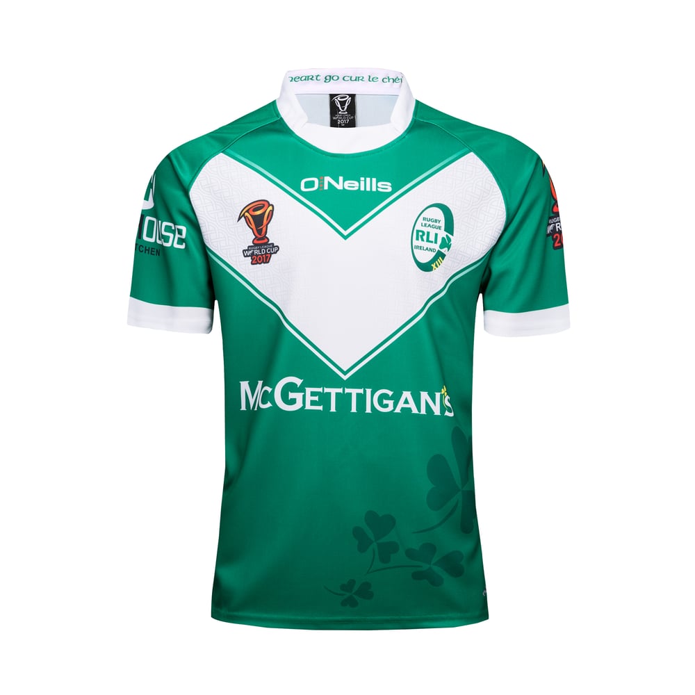 Men's Ireland Rugby RLWC 2017 Home Shirt