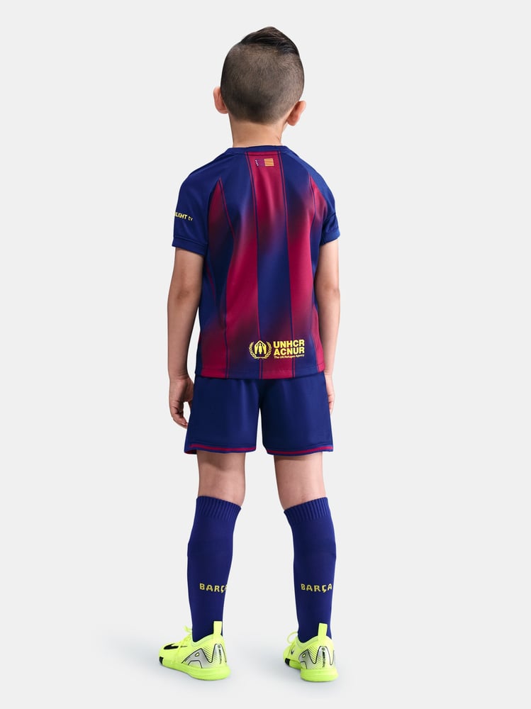 Kinder FC Barcelona 2025/26 Heim-Kit