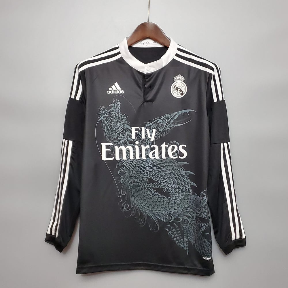 Real Madrid 2014/15 Auswärtstrikot Langarm