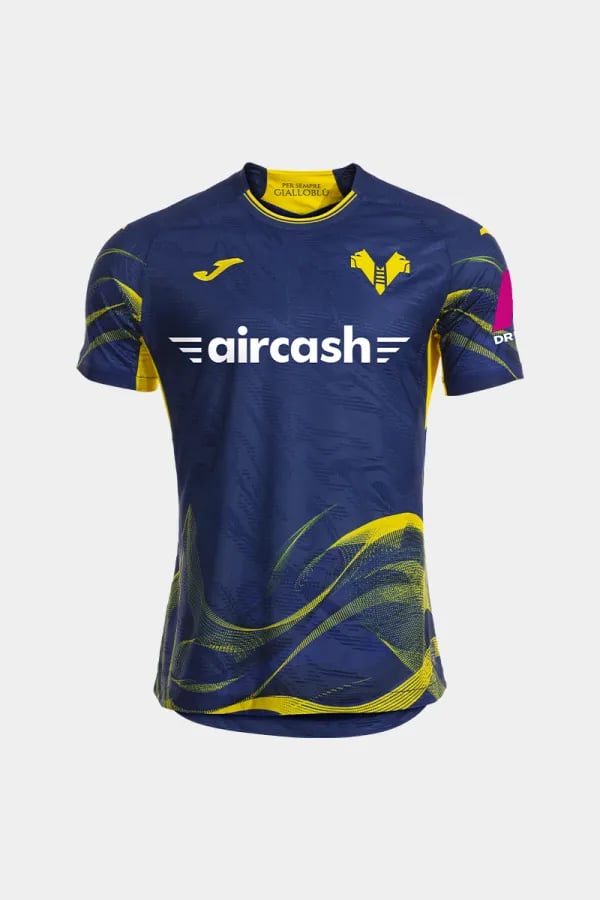 Herren Hellas Verona 2025/26 Heim Sponsor Trikot