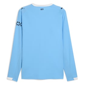 Damen Manchester City 2025/26 Heimtrikot mit langen Ärmeln