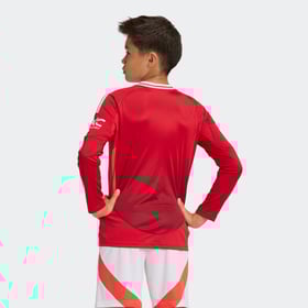 Kinder Manchester United 2024/25 Heim Langarmtrikot