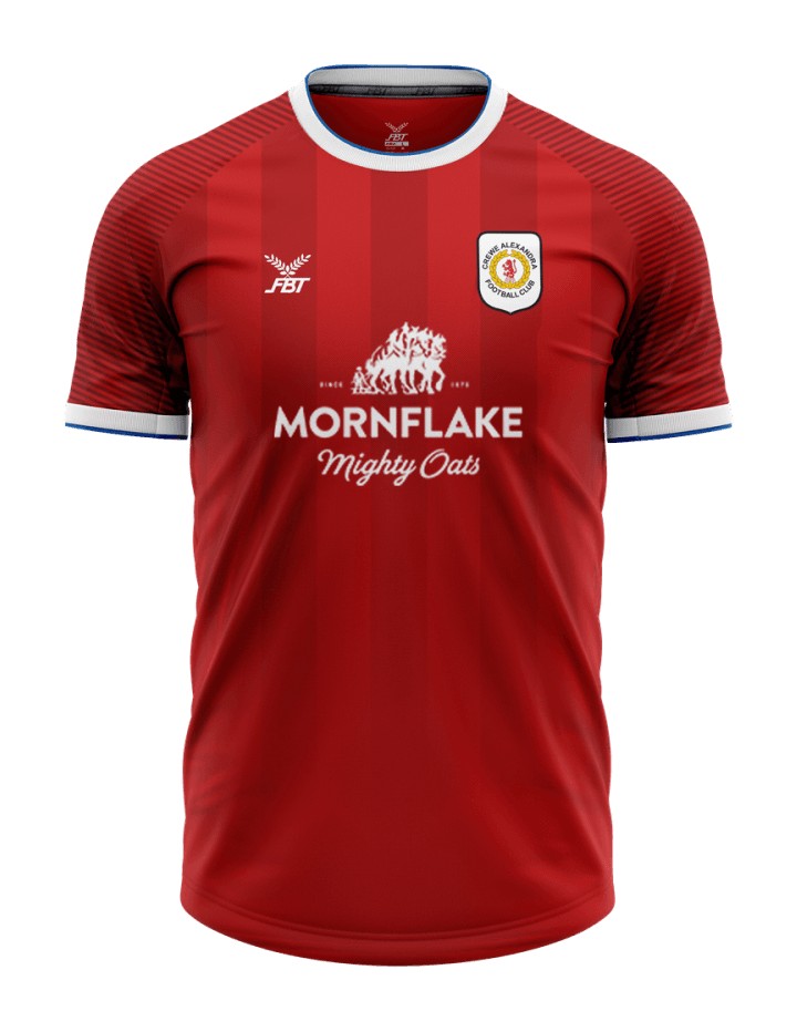 Herren Crewe Alexandra 2023/24 Heim Shirt
