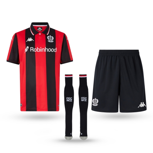 Kinder OGC Nizza 2025/26 Heimtrikot