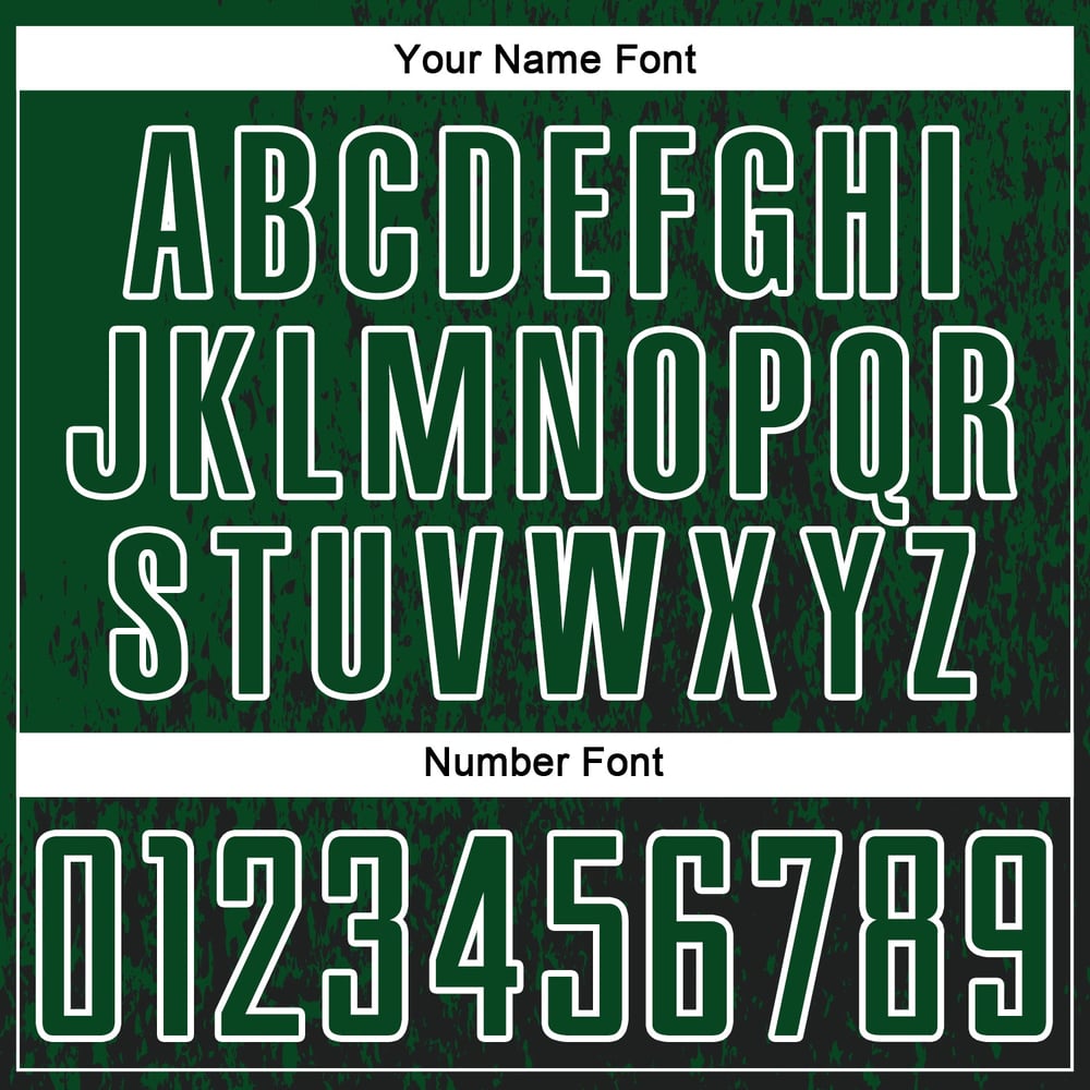 Sublimation Jersey Uniform Custom Abstract Green Soccer Art Fragment Black-White