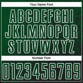 Sublimation Jersey Uniform Custom Abstract Green Soccer Art Fragment Black-White