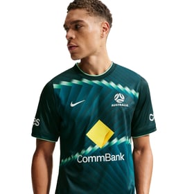 Camiseta pre partido tercera Australia 2026 Copa del Mundo hombre