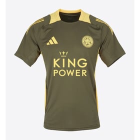 Men's Leicester City 2024/25 Third Authentic Training Shirt - Olive