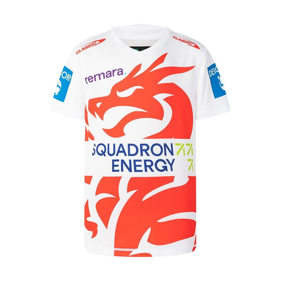 Kid's St. George Illawarra Dragons 2025 Third Replica Warm Up Shirt