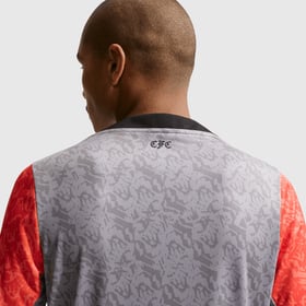 Mujer Chelsea 2025/26 Tercera Camiseta Pre-Partido Gris