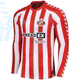 Men's Sunderland 2024/25 Home Long Sleeve Shirt