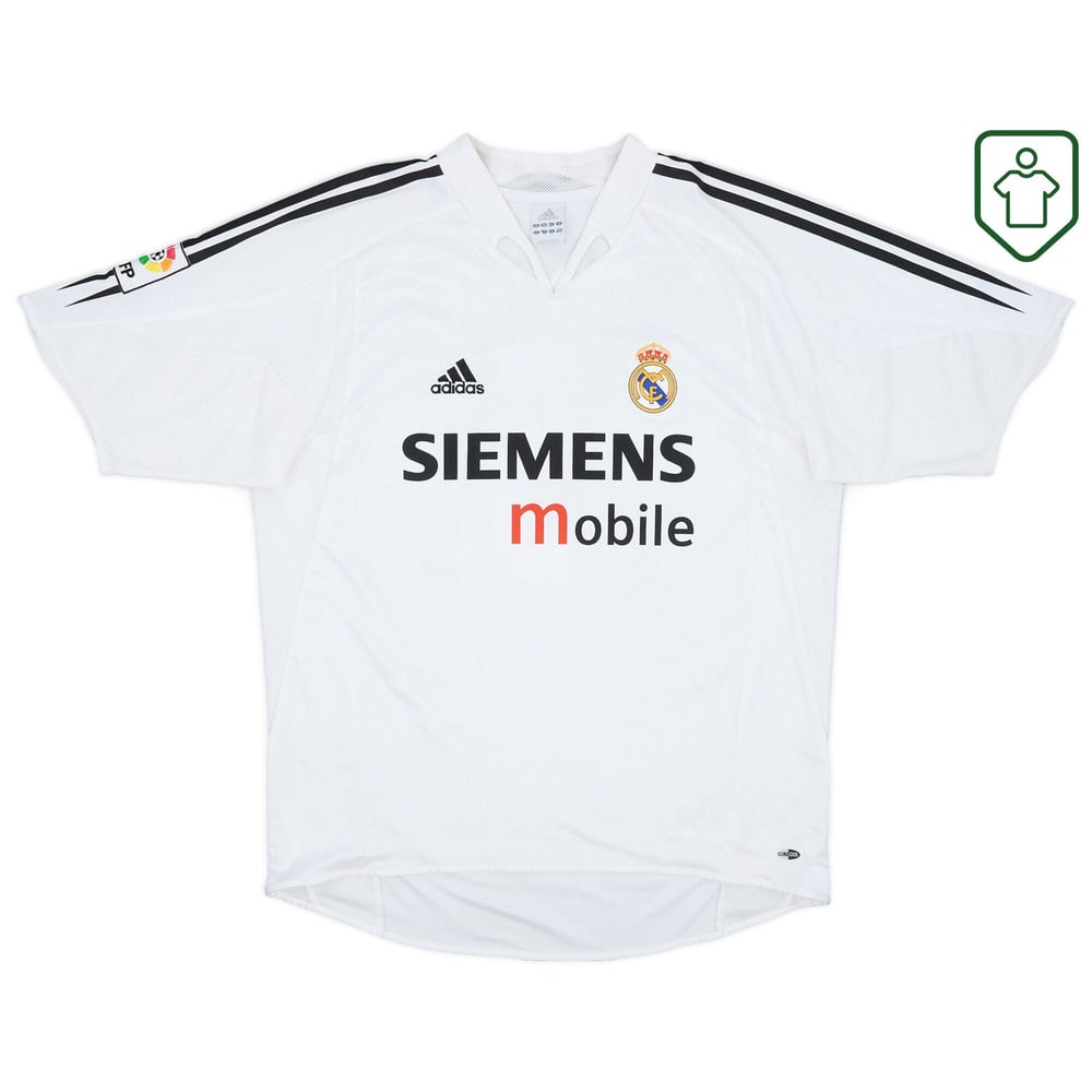 Men's Real Madrid 2004/05 Home Retro Shirt Zidane #5