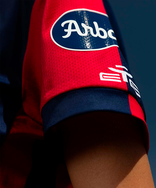 Damen Cagliari Calcio 2023/24 Heimtrikot