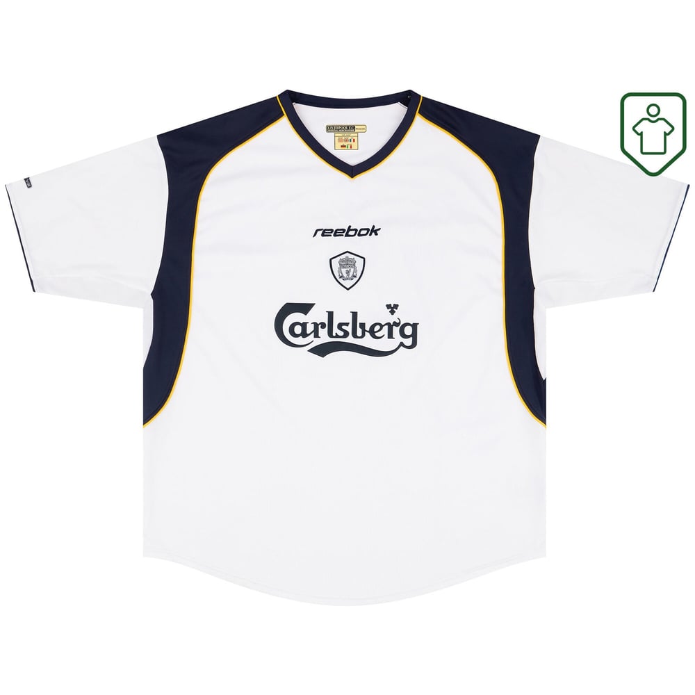 Herren Liverpool 2001/03 Auswärts Retro Shirt Owen #10