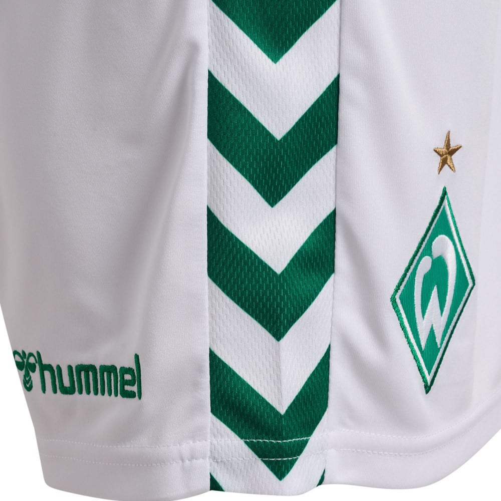 Kinder Werder Bremen 2026/27 Heimshorts - Weiß