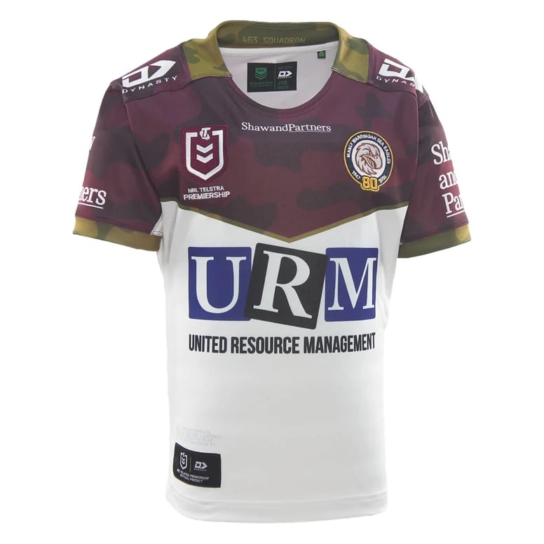 Kid's Manly-Warringah Sea Eagles 2026 ANZAC Round Shirt