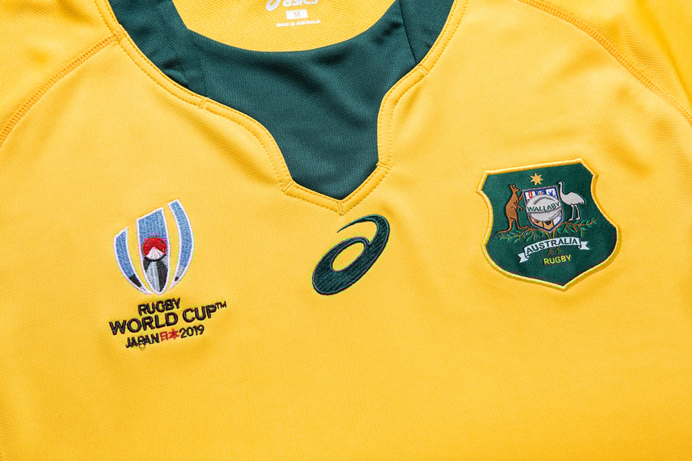 Men's Australian Wallabies 2019 Home RWC Shirt