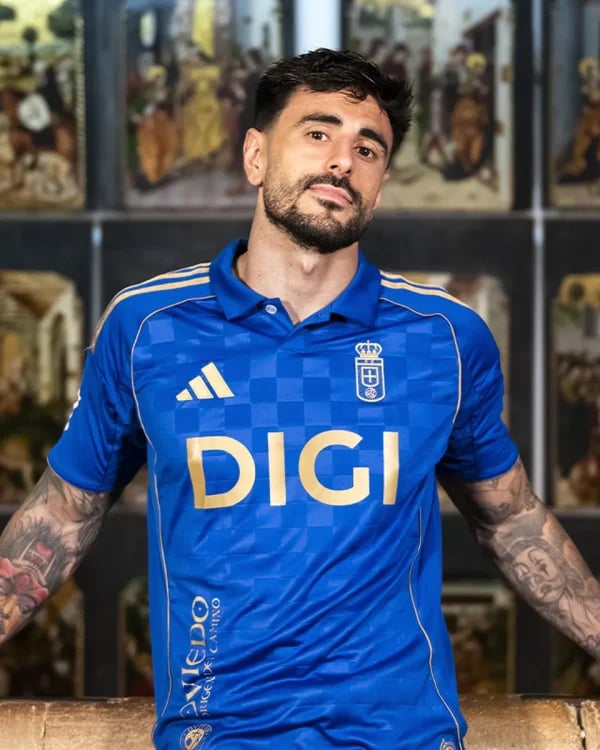 Herren Real Oviedo 2025/26 Heimtrikot