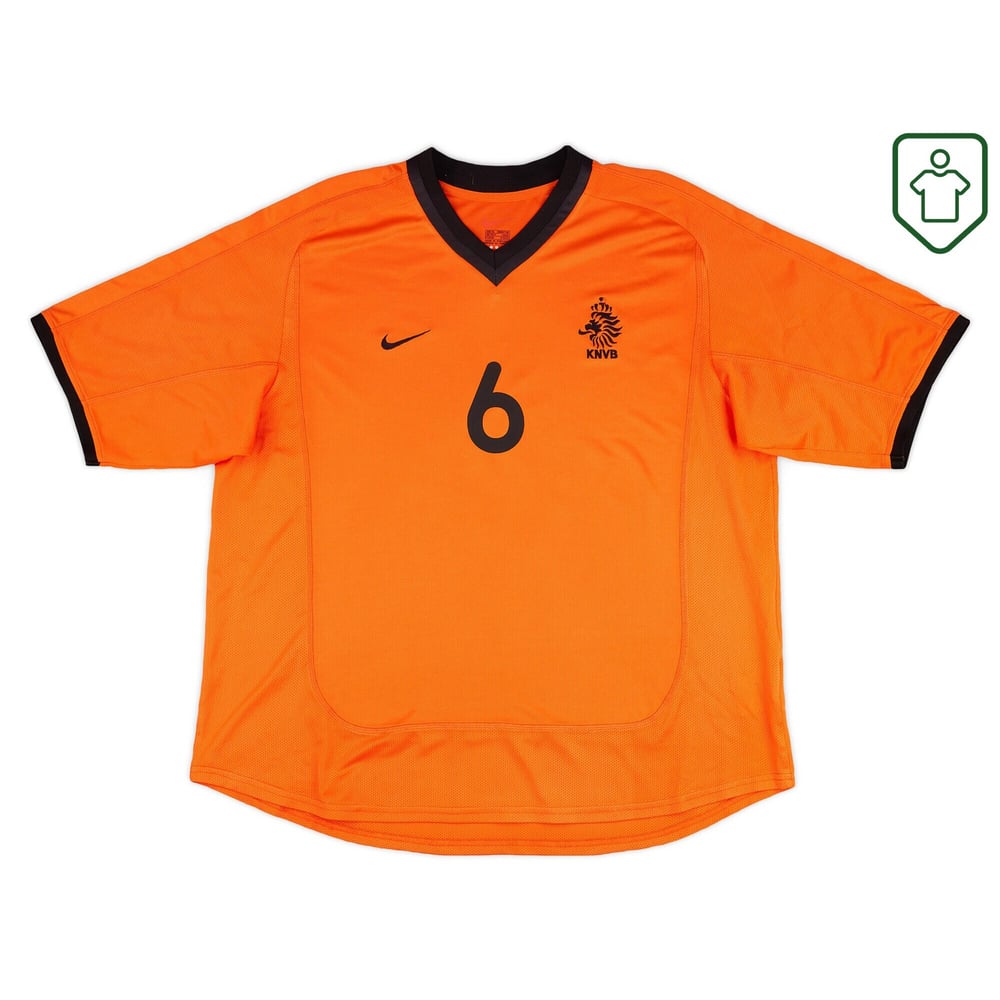 Männer Niederlande 2000/02 Heim Retro Shirt Seedorf #6