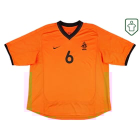 Männer Niederlande 2000/02 Heim Retro Shirt Seedorf #6