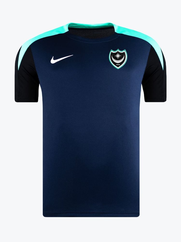 Men's Portsmouth 2024/25 Third Authentic Strike Training Shirt - Blue