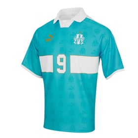 Camiseta Retro King OM #9 - Azul Hombre