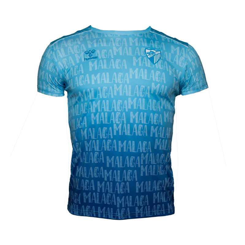 Kinder Málaga CF 2025/26 Drittes Aufwärmtrikot - Blau