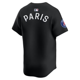 Maillot Homme PSG x MLB 2025/26 Édition Limitée - Noir