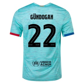Barcelona #22 Ilkay Gündogan Drittes Trikot 23/24