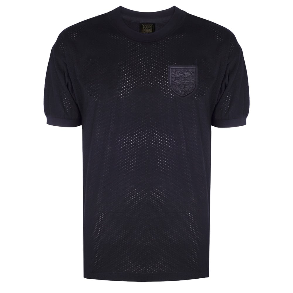 Männer England 1970 Retro Blackout Shirt #6
