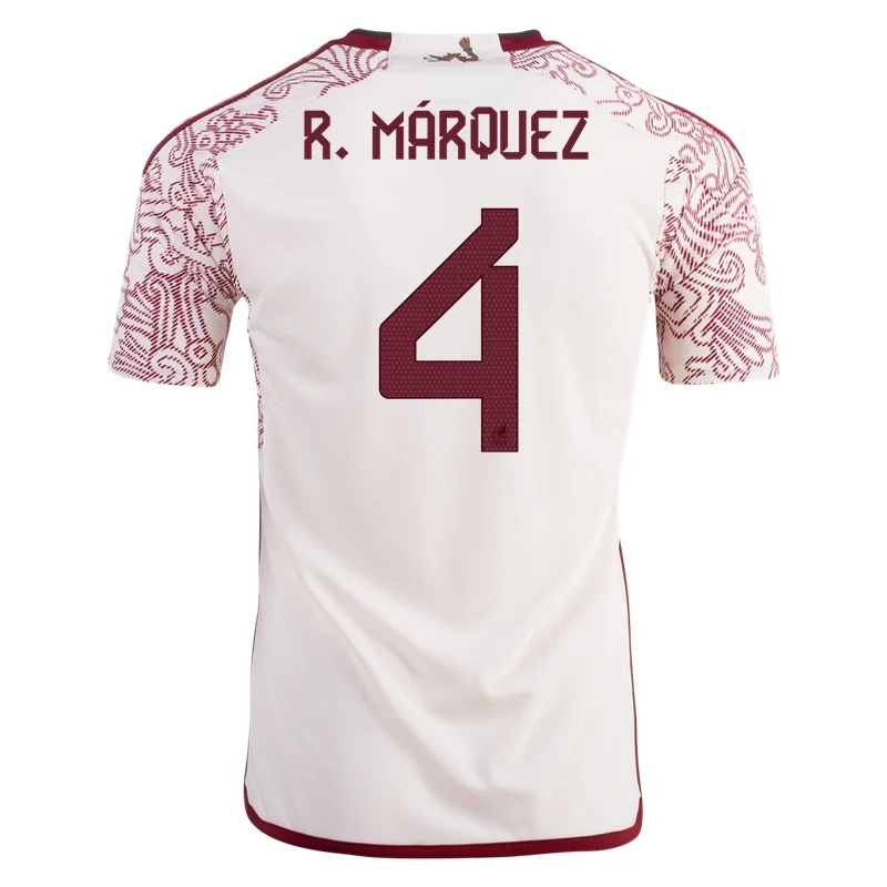 Rafael Márquez #4 Mexiko Auswärtstrikot Weltmeisterschaft 2022