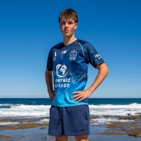 Barnens Newcastle Jets 2025/26 tredje tröja