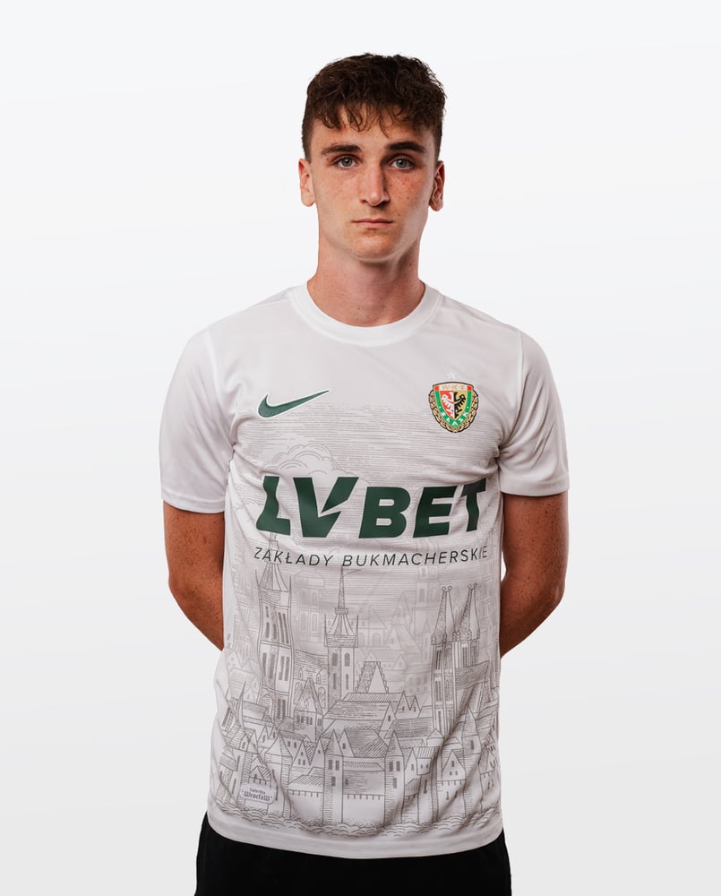Herren Śląsk Wrocław 2024/25 Auswärts Authentisches Shirt