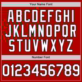 Custom White-Black Baseball Jersey Sleeveless Red Authentic