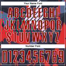 Red-White Soccer Custom Black Uniform Jersey Sublimation